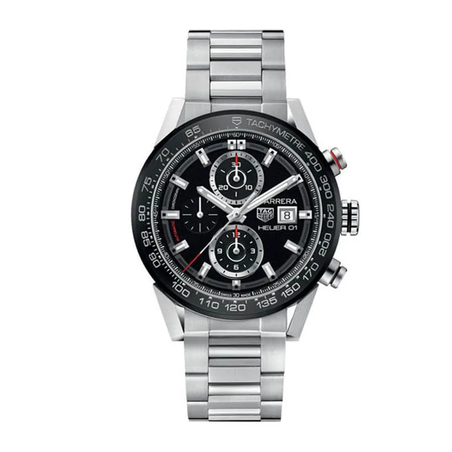 TAG Heuer Carrera Chronograph CBN2A1A.BA0643 “Black Dial” Top Grade Replica