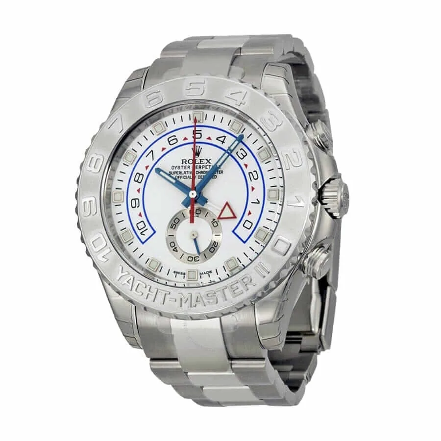 Rolex Yacht-Master II 116689 White Gold 1:1 Master Replica — detail 2