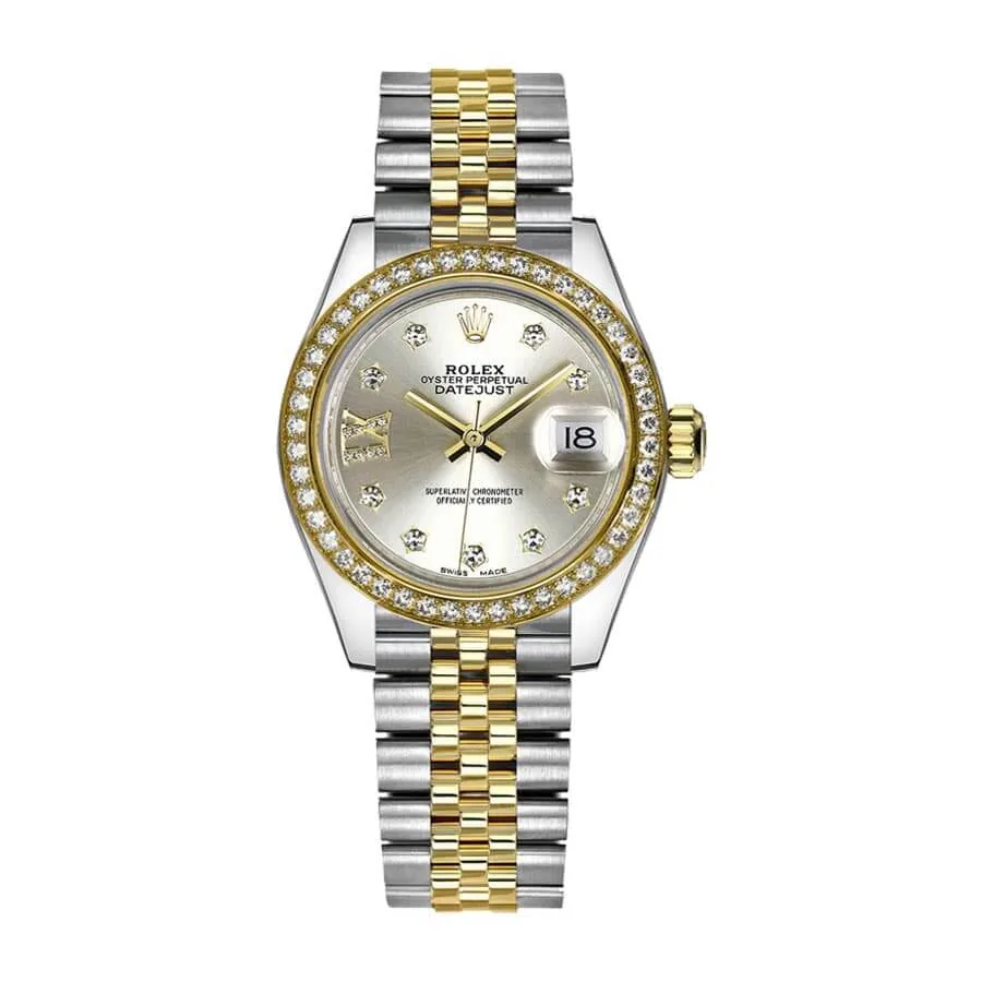 Rolex Lady-Datejust 279383RBR Champagne Diamond Master Clone Quality