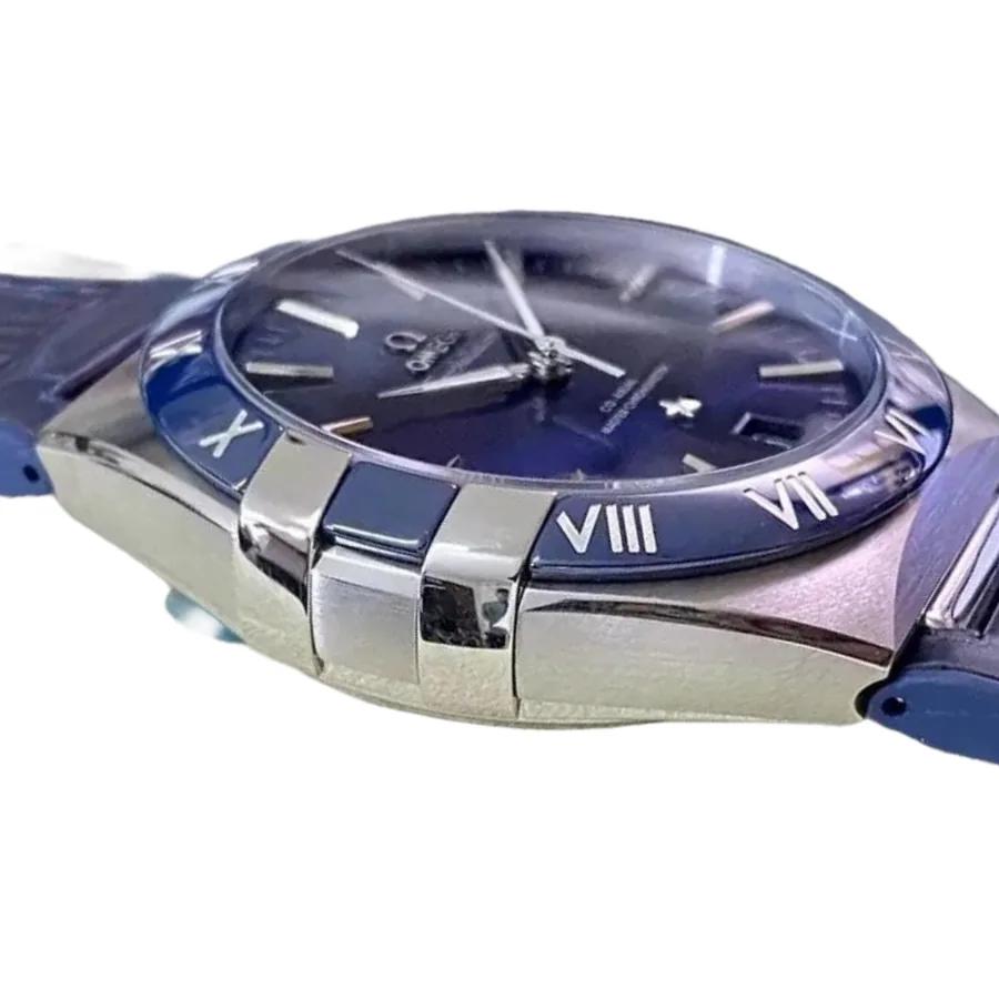 Omega Constellation Blue Dial 131.33.41.21.03.001 Premium Replica 1:1 — detail 2