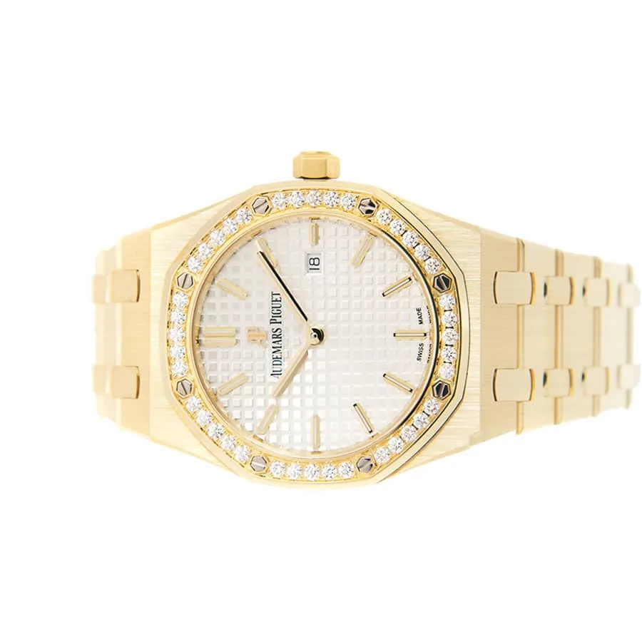 Audemars Piguet Royal Oak 67651BA.ZZ.1261BA.01 “Diamond Bezel” Collector’s Replica — detail 3