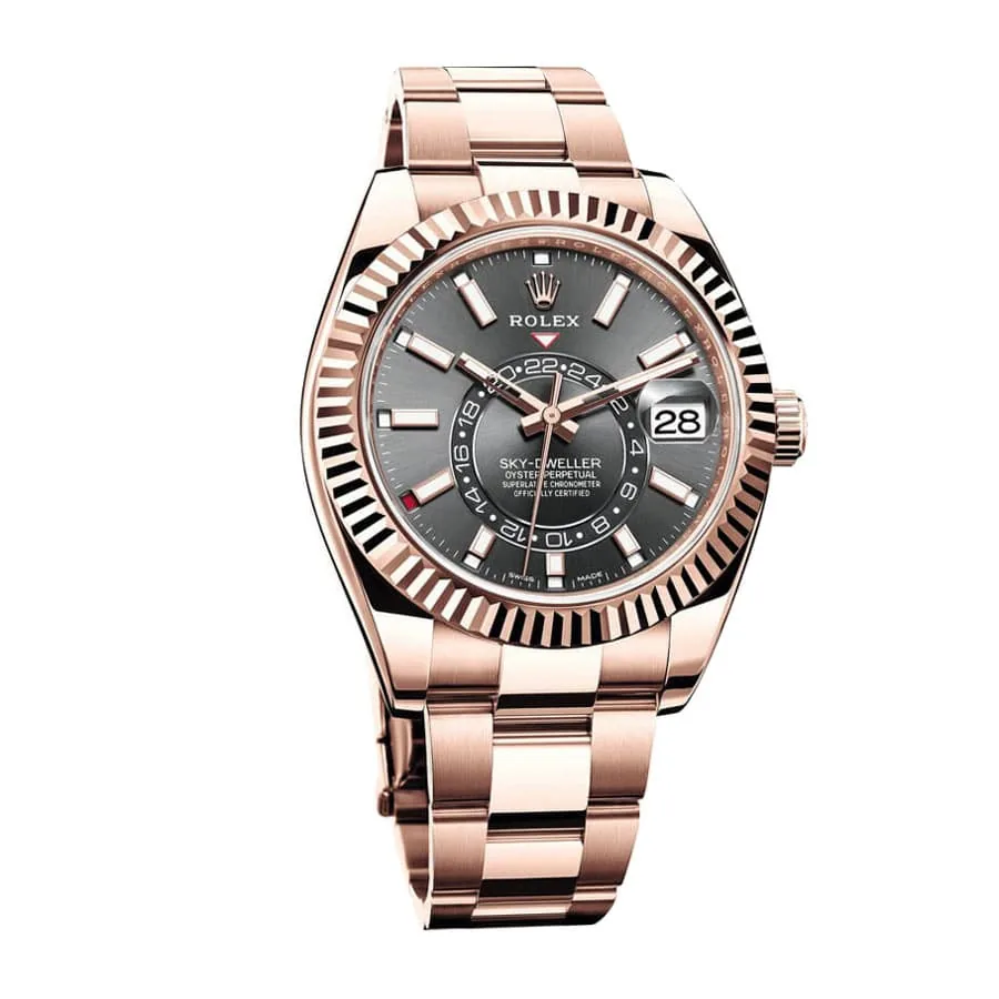Rolex Sky-Dweller 326935-0007 “Everose Rhodium Dial” Next Level Replica — detail 2