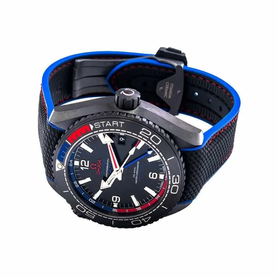 Omega Seamaster Planet Ocean 215.92.46.22.01.004 Premium Copy 1:1 — detail 4