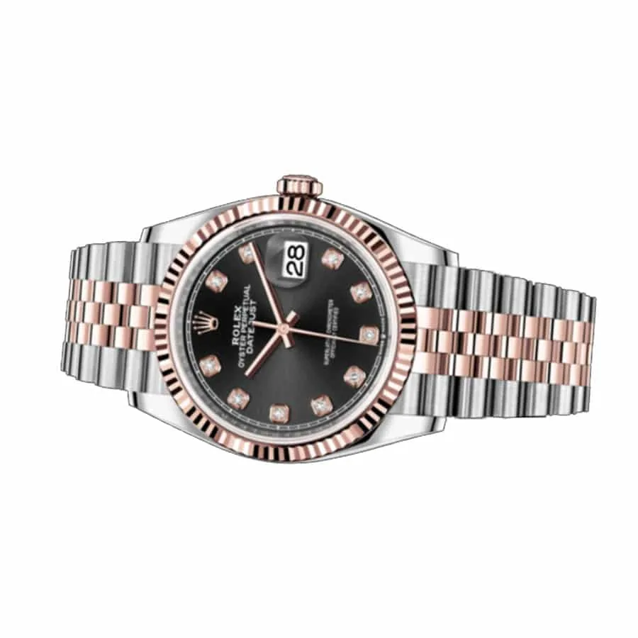 Rolex Datejust 126231 Everose Two-Tone Perfect Clone Quality — detail 3