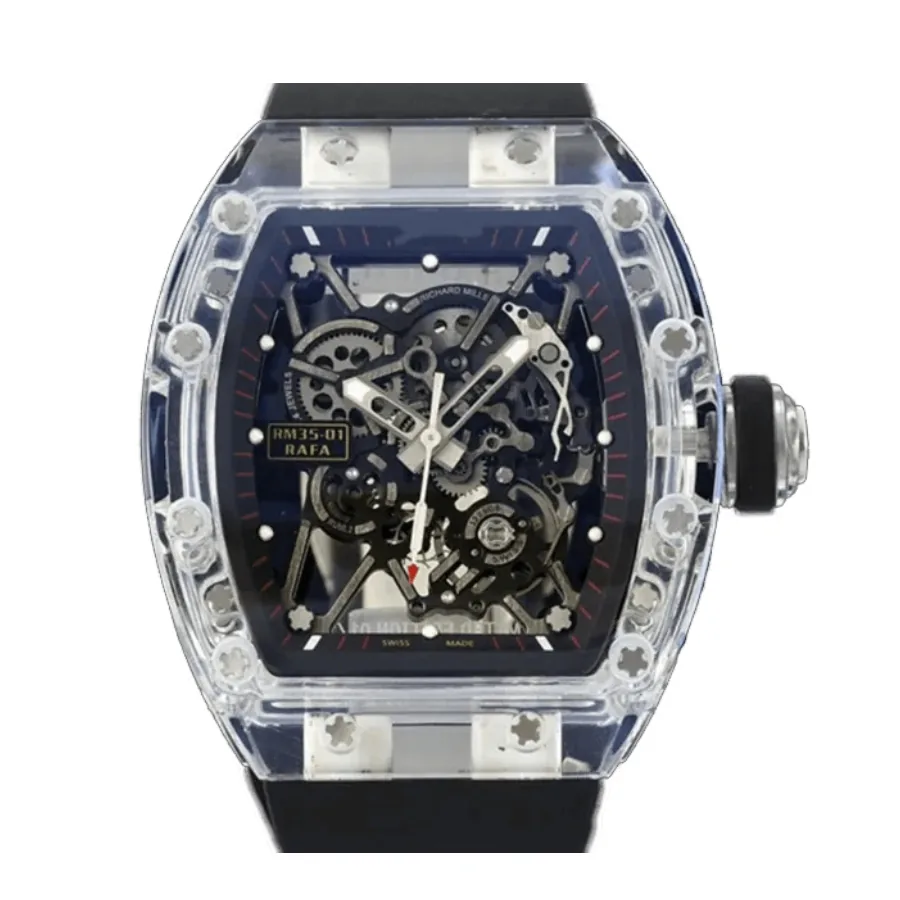 Richard Mille RM 35-01 “Black Carbon TPT” Signature Replica 1:1