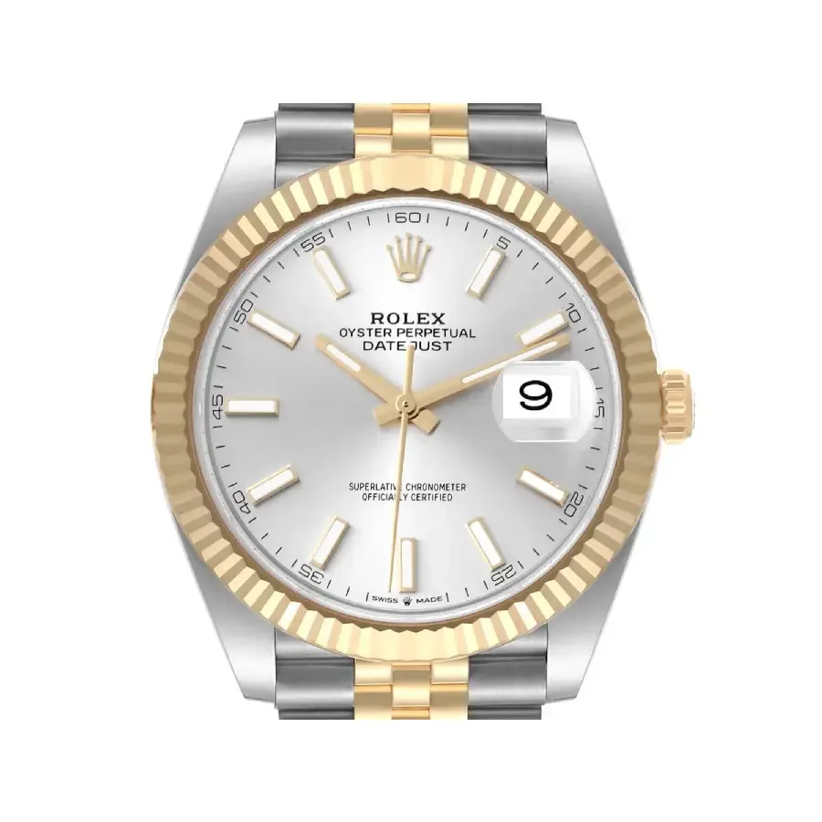 Rolex Datejust 126333-0002 Oyster Steel-Gold High-End Replica 1:1 — detail 2