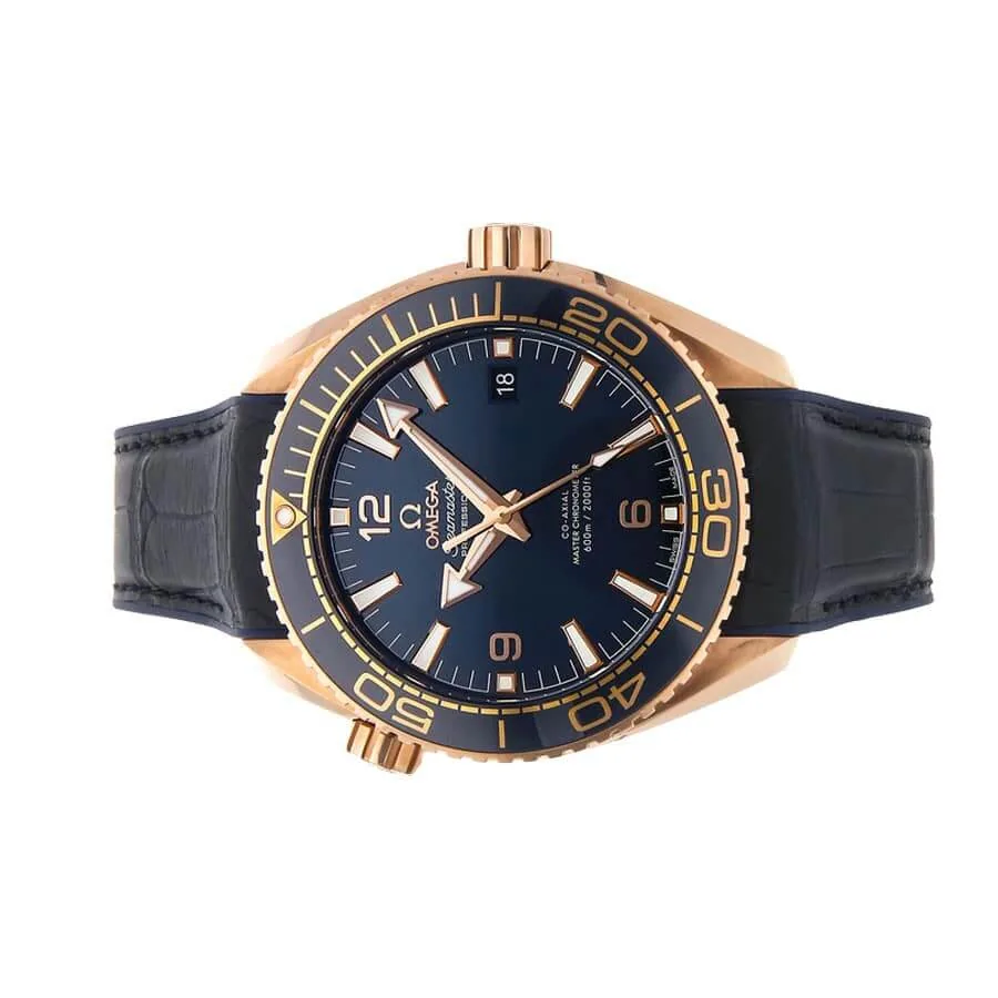 Omega Seamaster Planet Ocean Steel 215.63.44.21.03.001 Premium Replica 1:1 — detail 3