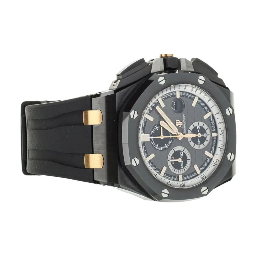 Audemars Piguet Royal Oak Offshore Chronograph 26415CE.OO.A002CA.01 “Black Ceramic” Mirror Replica 1:1 — detail 4