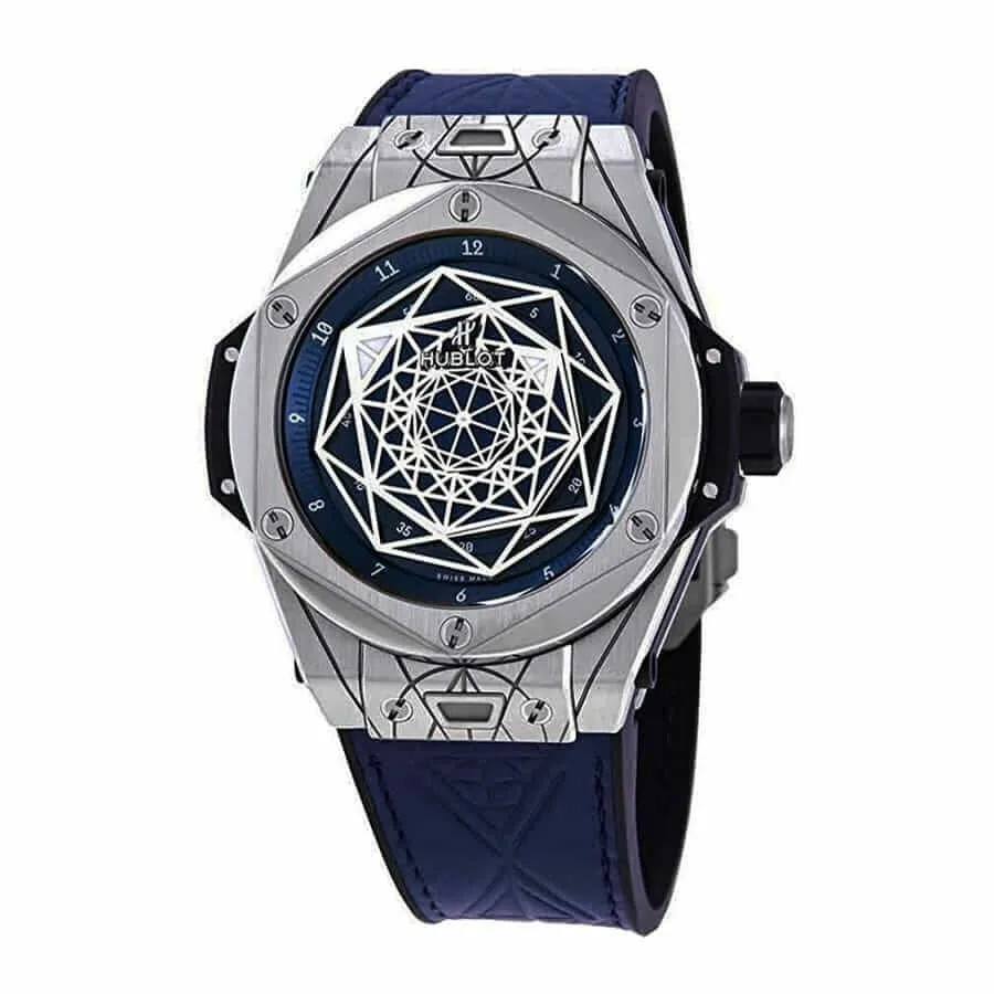 Hublot Big Bang Steel Black Dial Diamond Bezel 361.SX.1270.RX.1104 Replica — detail 2