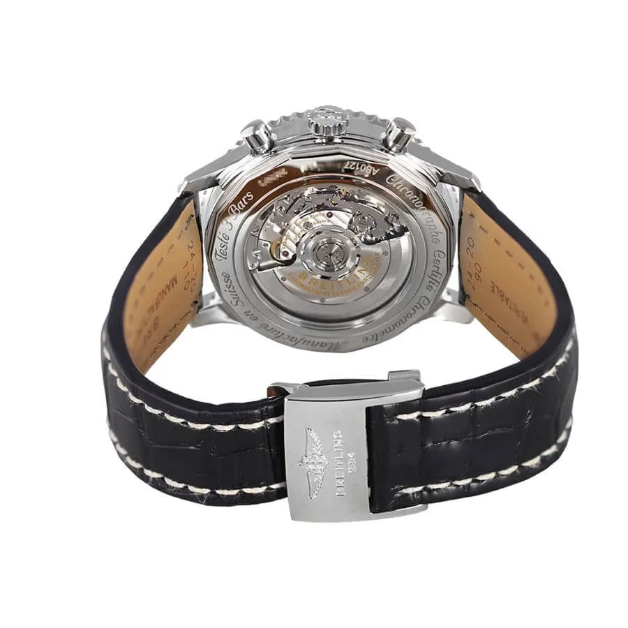 Breitling Navitimer B01 Chronograph 46 AB0127211B1X1 “Black Dial” Signature Copy Edition — detail 3