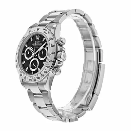 Rolex Daytona Cosmograph 116520 “Black Dial” Ultra Realistic Copy — detail 2