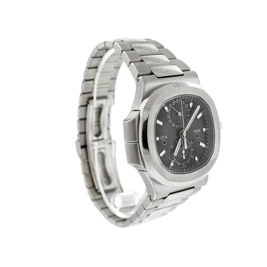 Patek Philippe Nautilus Travel Time Chronograph 5990/1A-001 First-Class Clone — detail 2