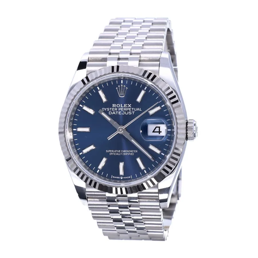 Rolex Datejust 126234 “Steel Jubilee Fluted” Supreme Replica Edition — detail 2