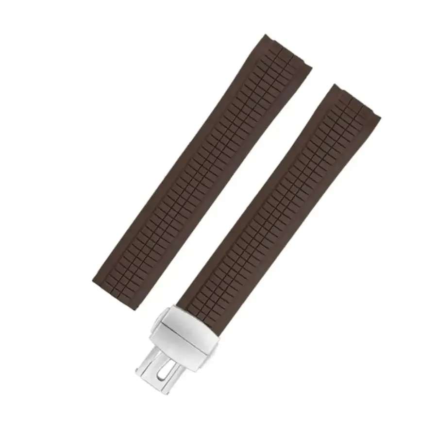 Patek Philippe – Aquanaut – Rubber Strap – Curved – Brown