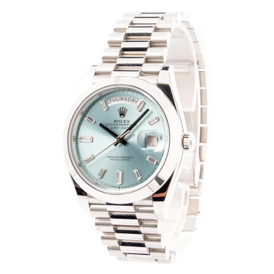 Rolex Day-Date 228206 “Platinum” True Clone 1:1 — detail 2
