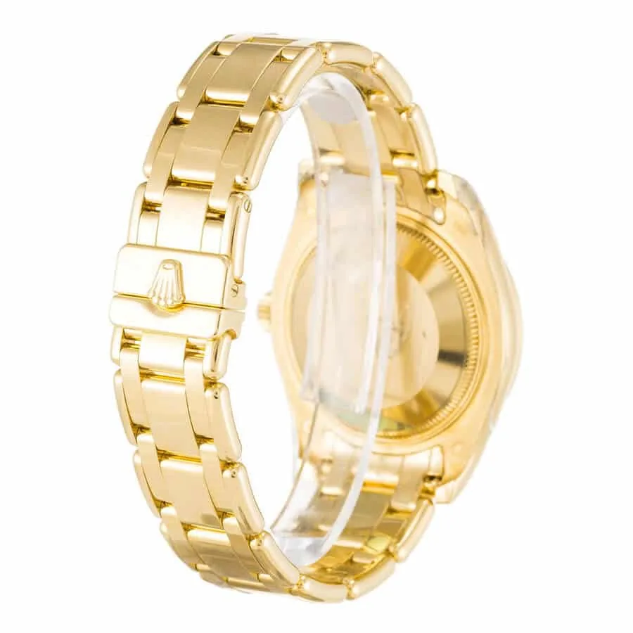 Rolex Pearl Master 81208 Gold & Diamond Dial Super Clone Premium Replica 1:1 — detail 2