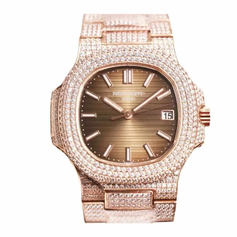Patek Philippe Nautilus 5711 “Iced Out Diamonds” Authentic Replica Edition