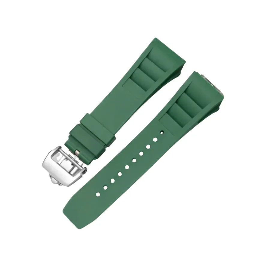 Richard Mille – 011-035-050-052-057-065 – Rubber Strap – Green