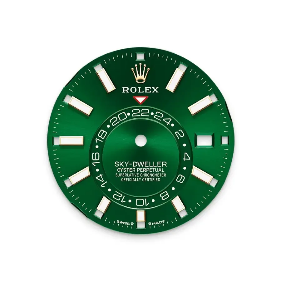 Rolex Sky-Dweller 336238 “Bright Green” Ultra Fine Replica — detail 2