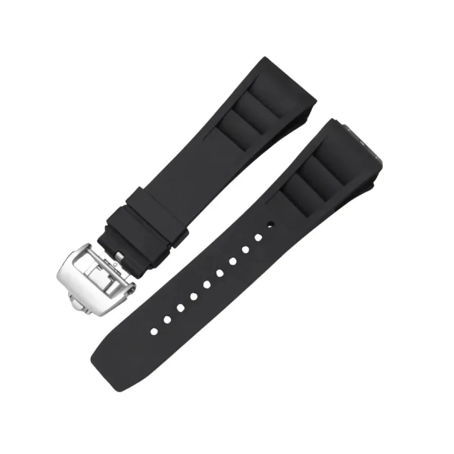 Richard Mille – 011-035-050-052-057-065 – Rubber Strap – Black