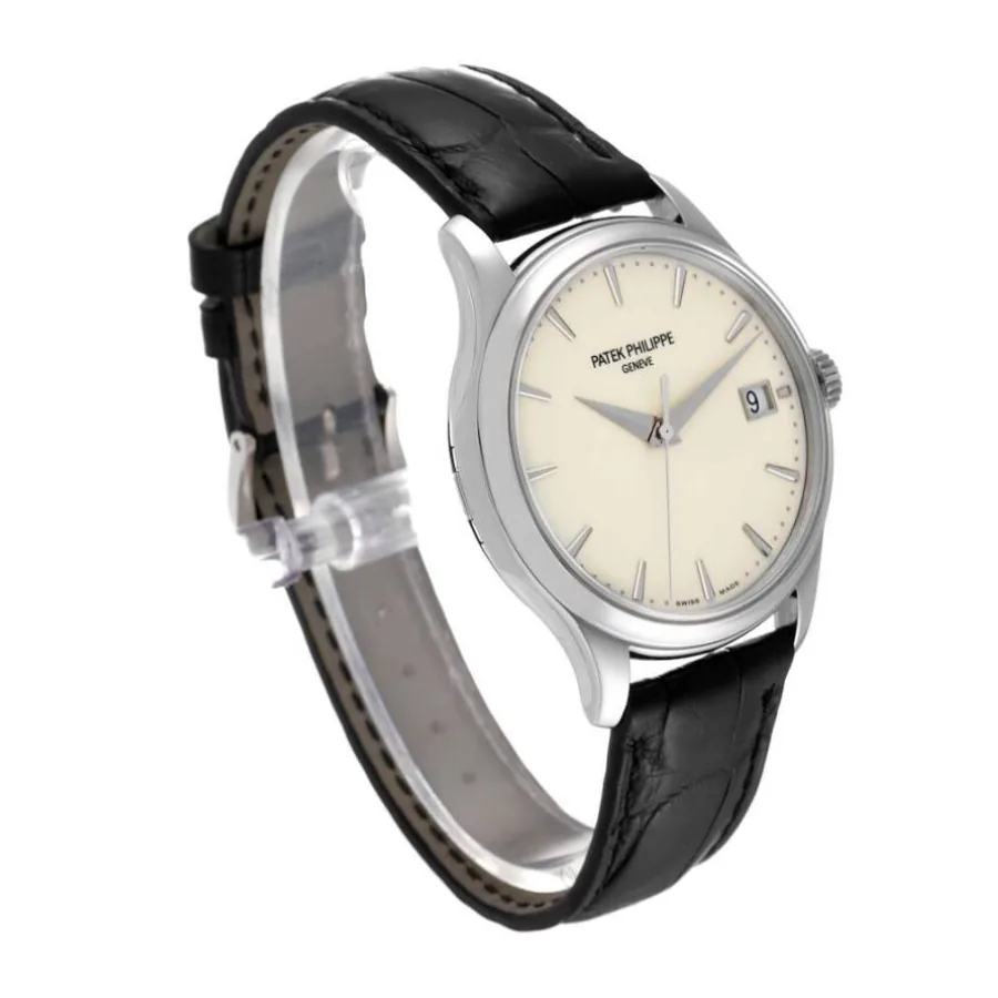 Patek Philippe Calatrava 5227G-010 “White Gold Officer’s Case” Top Replica 1:1 — detail 2