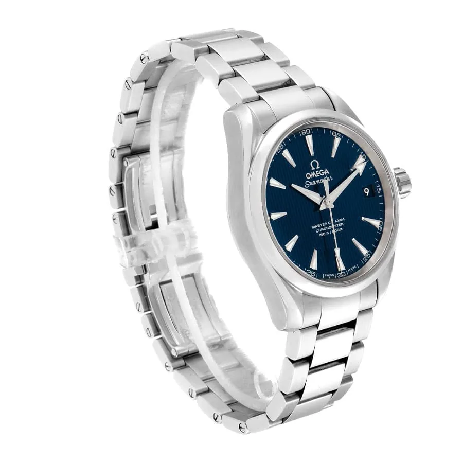 Omega Seamaster 231.10.39.21.03.002 “Blue Dial” Deluxe Clone 1:1 — detail 2