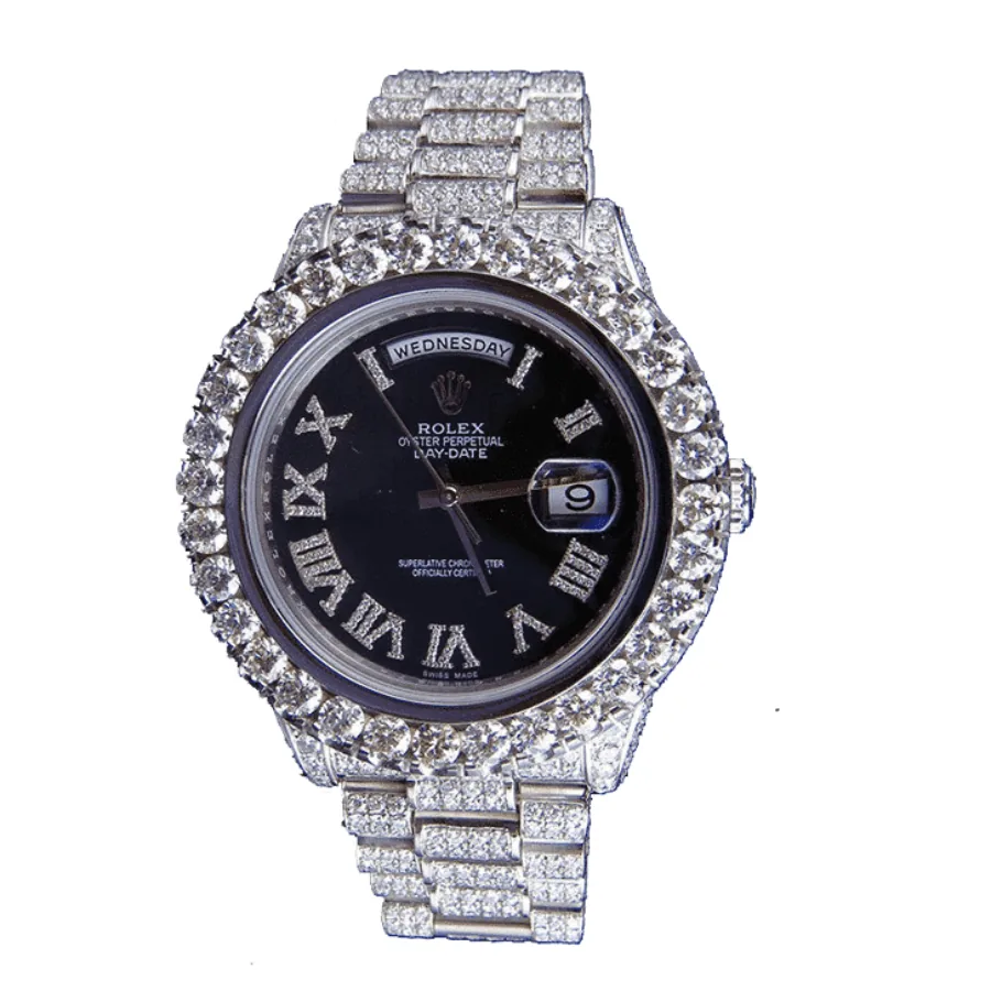 Rolex Day-Date 218239 “Iced Out” Ultra Fine Super Clone