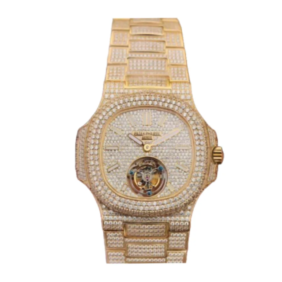 Patek Philippe Nautilus Tourbillon Yellow Gold 5711 Authentic Copy 1:1