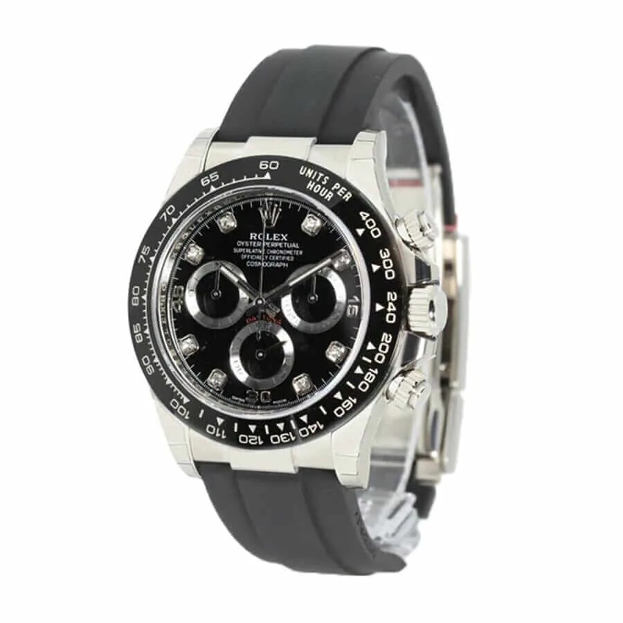 Rolex Daytona Cosmograph 116519LN “Oysterflex” 1:1 Clone Edition — detail 2