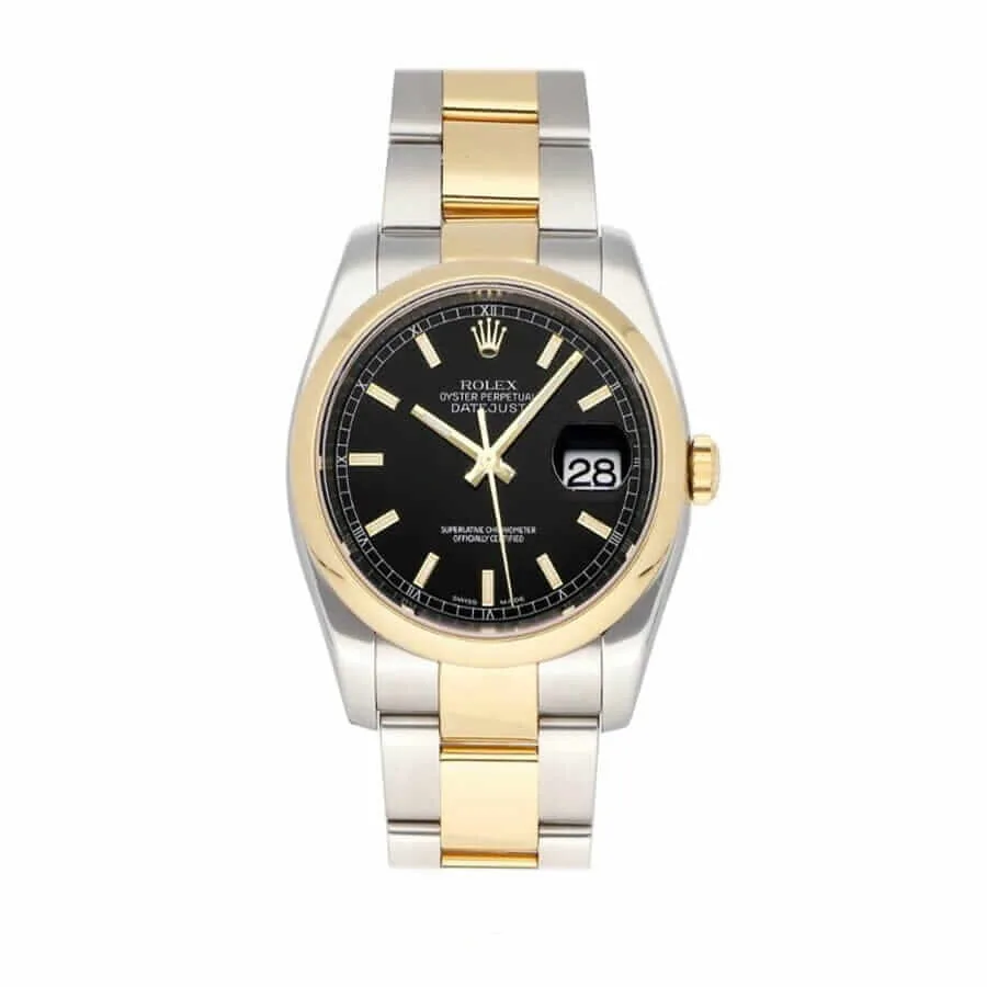 Rolex Datejust 116203 “Black Dial” Master Clone Quality