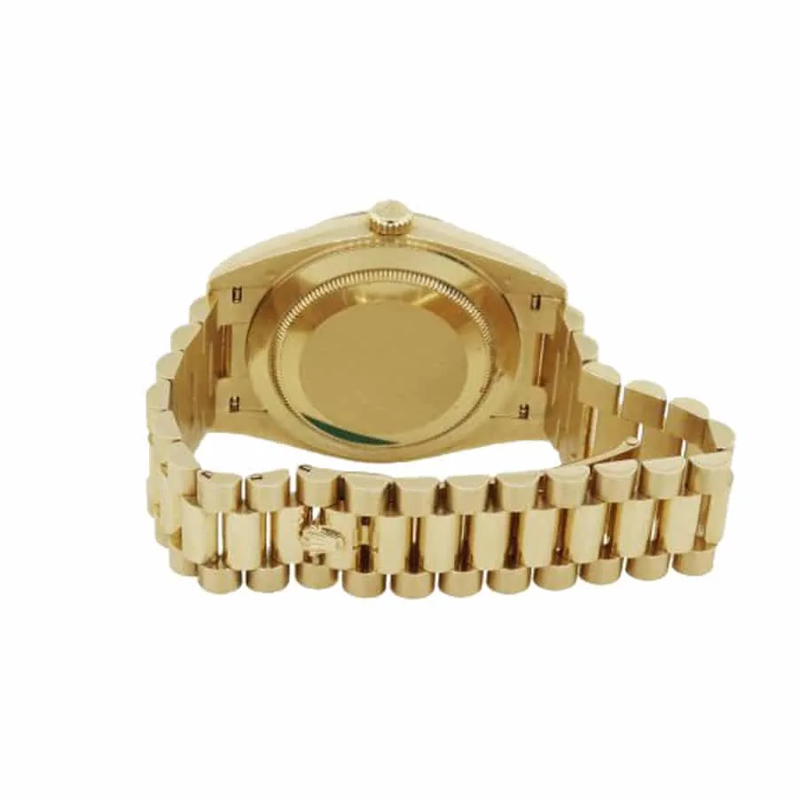 Rolex Day-Date 228238-0004 “Diagonal Silver” Premium Duplicate — detail 5