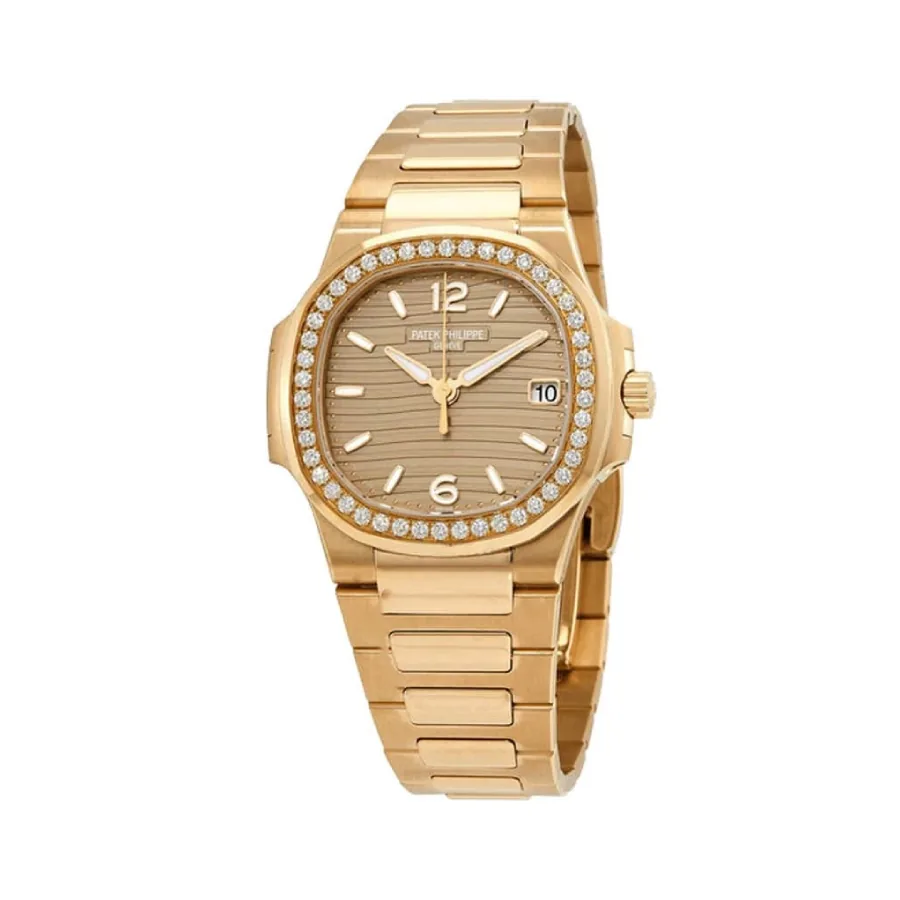 Patek Philippe Nautilus 7010/1R “Golden Dial” Collector’s Copy 1:1 — detail 2