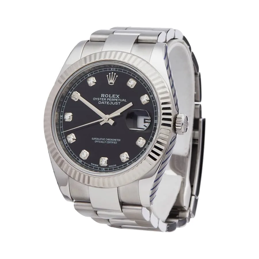 Rolex Datejust Black Diamond 126334 Exact Replica 1:1 — detail 2