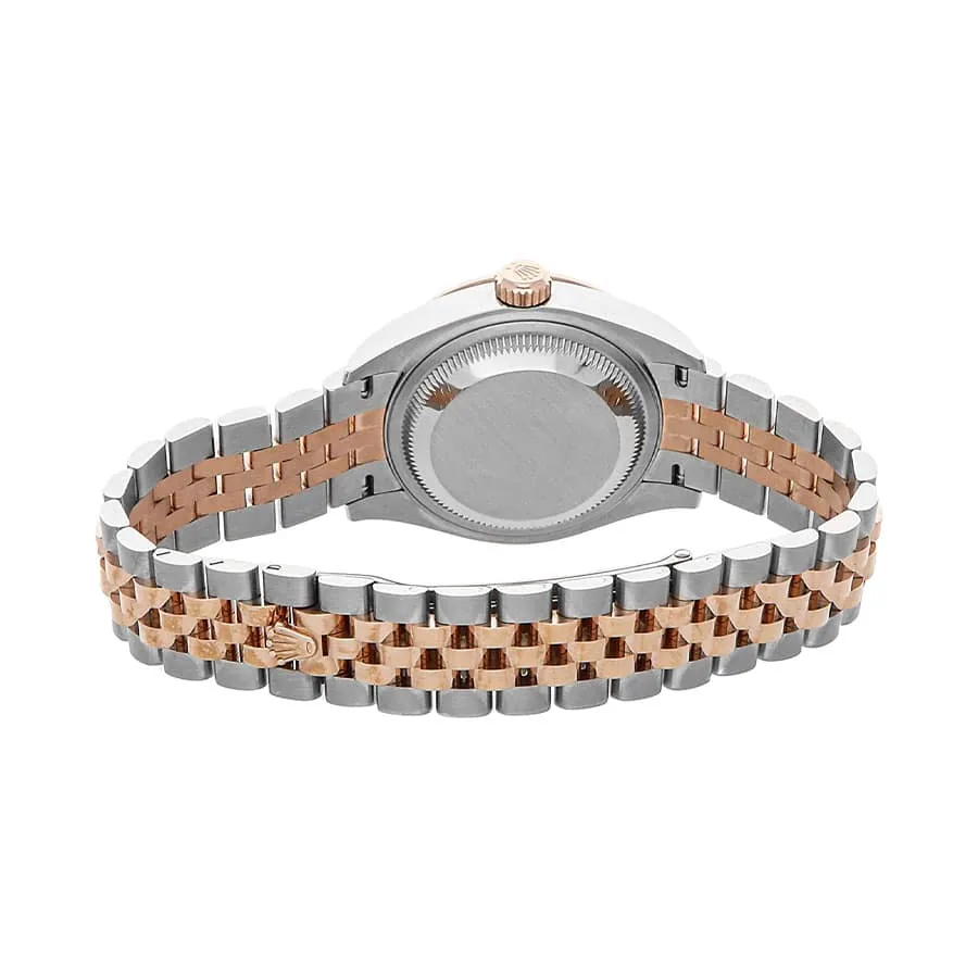 Rolex Lady-Datejust 279381RBR Everose Gold Sundust Diamond High-End Replica 1:1 — detail 3