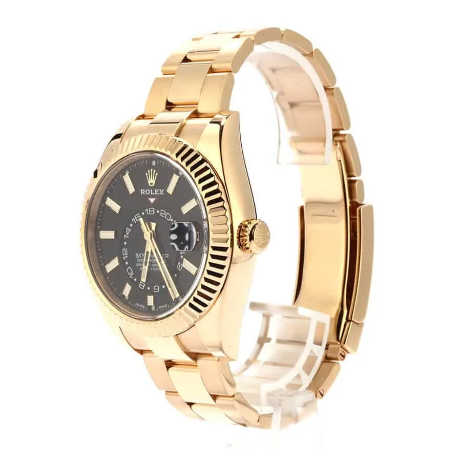 Rolex Sky-Dweller 326938-0004 “Yellow Gold” Replica — detail 2