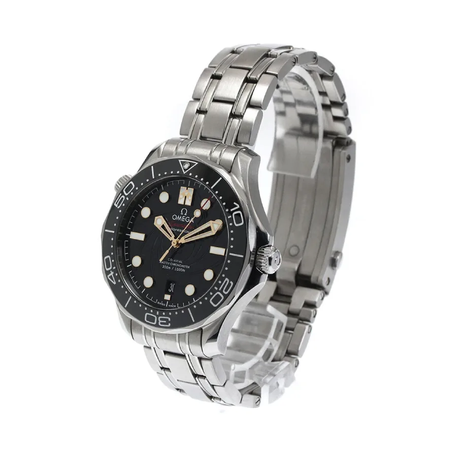 Omega Seamaster 210.22.42.20.01.001 “Two-Tone Black Dial” Perfect Duplicate Edition — detail 2
