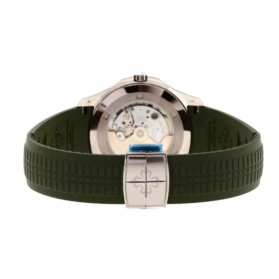 Patek Philippe Aquanaut 5168G “Jumbo” White Gold Deluxe Clone 1:1 — detail 4