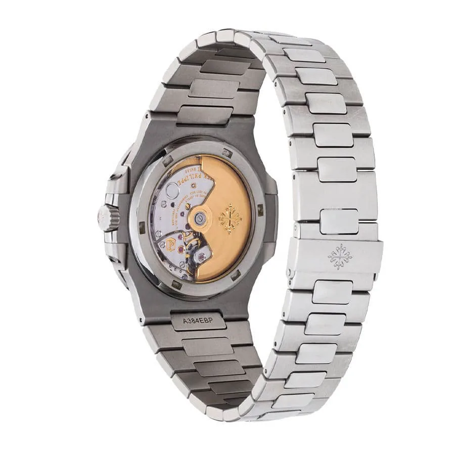 Patek Philippe Nautilus 5711/1A-010 Blue Dial Signature Replica 1:1 — detail 3