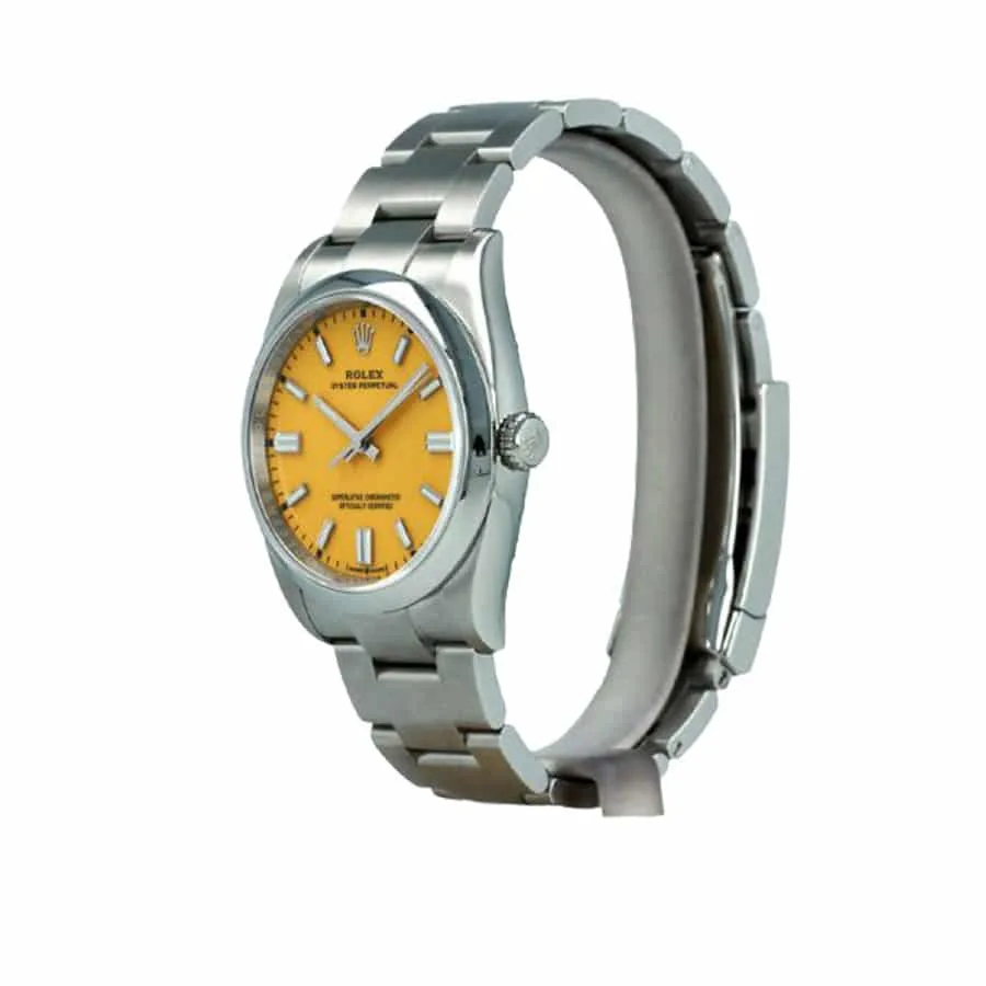 Rolex Oyster Perpetual 124300 “Orange Dial” Deluxe Clone 1:1 — detail 3