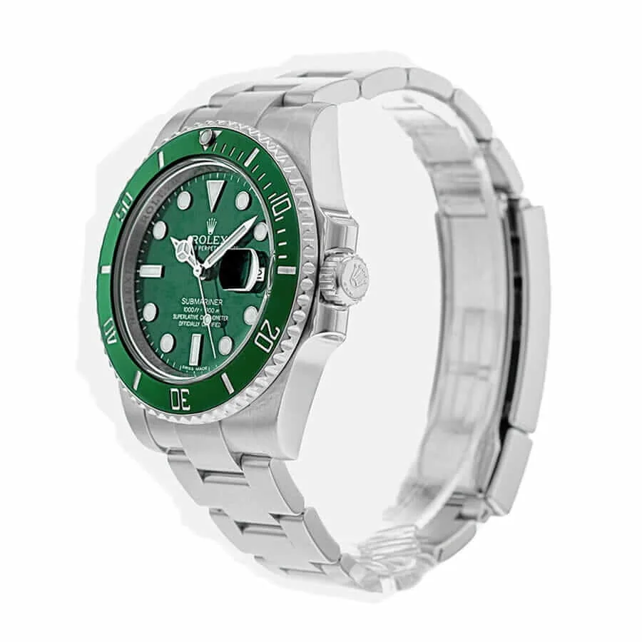 Rolex Submariner Date 116610LV “Hulk” Luxury Clone Quality — detail 2