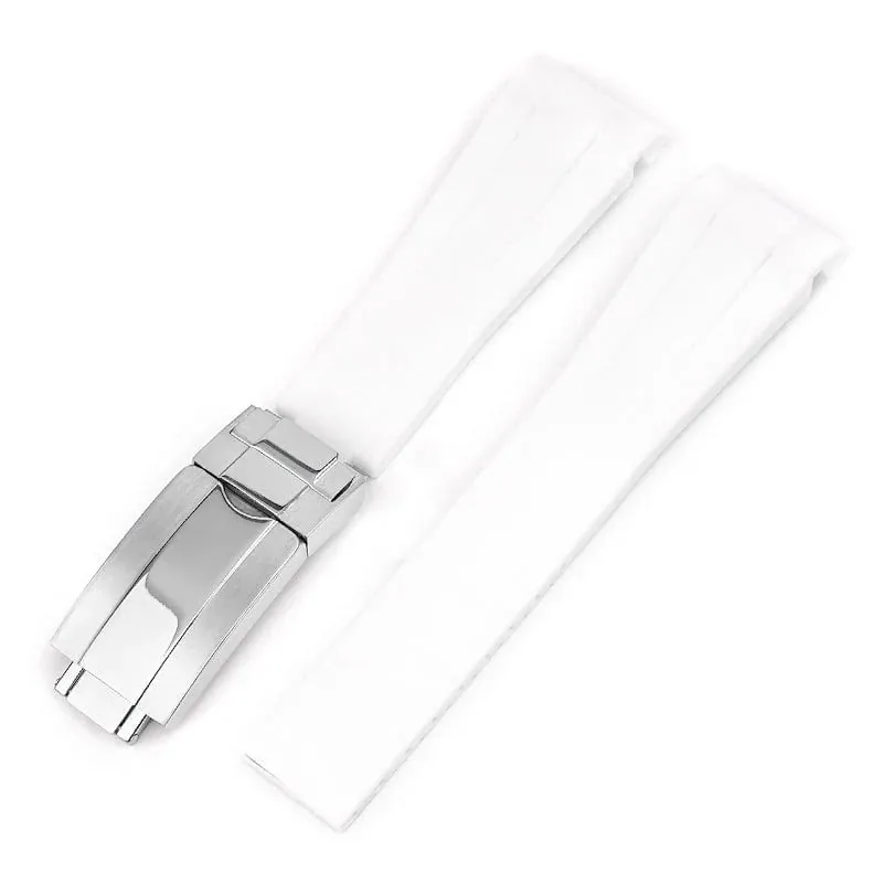 Rolex – Submariner – Rubber Strap – White