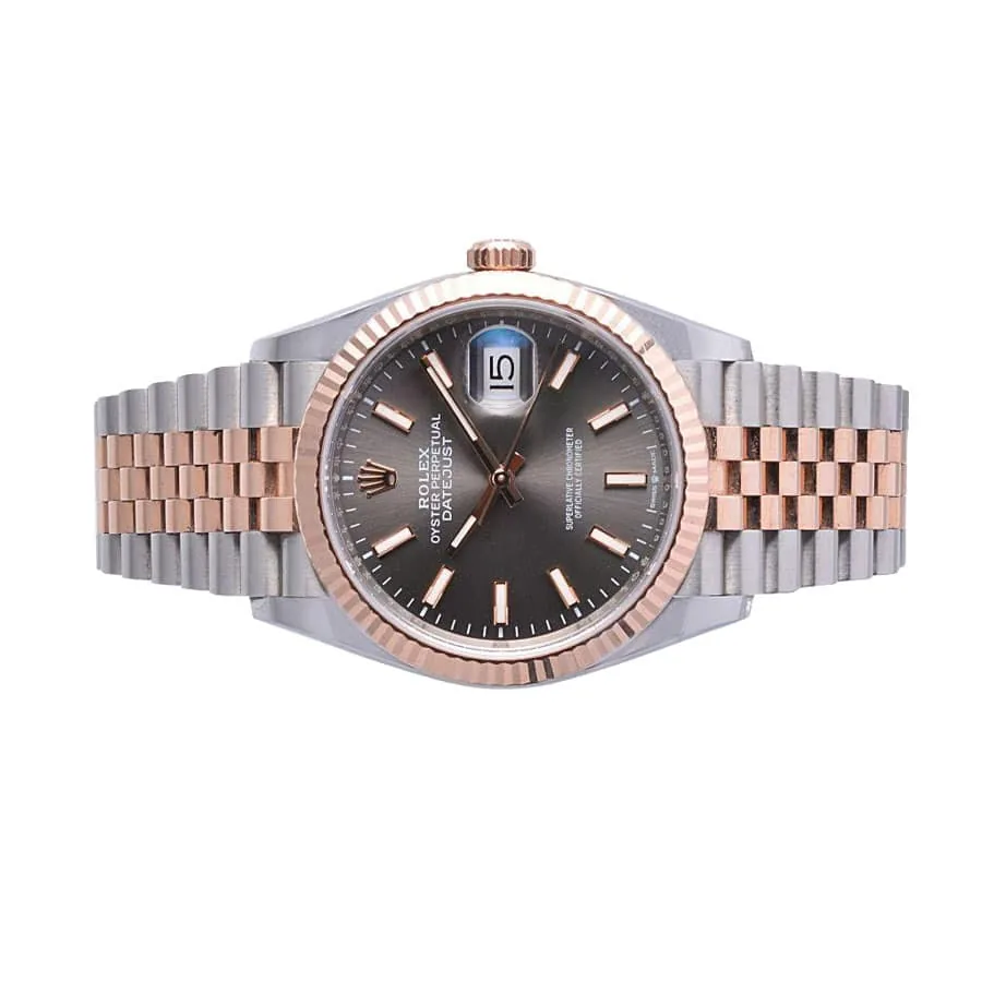 Rolex Datejust 126231 Two-Tone Fluted Bezel Detailed Replica — detail 3