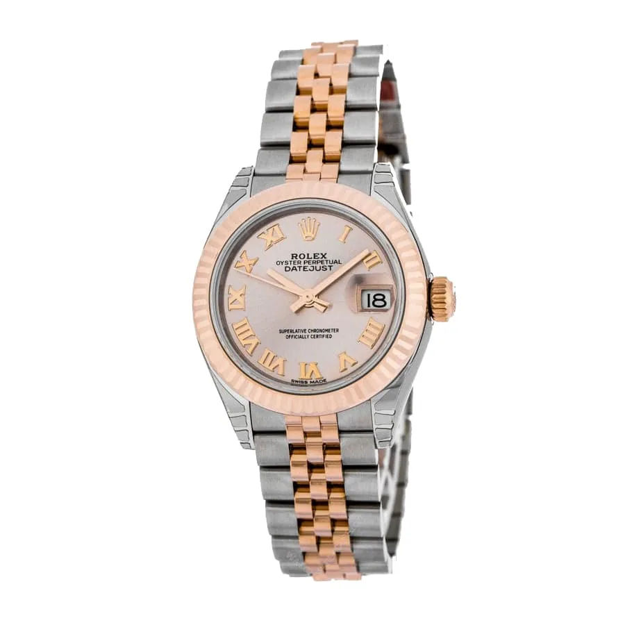 Rolex Lady-Datejust 279171 Everose Chocolate Dial Exclusive Clone Edition — detail 2