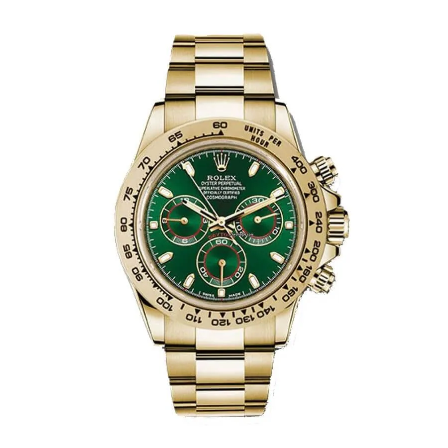Rolex Cosmograph Daytona 116508 “Green Dial” Deluxe Copy Quality