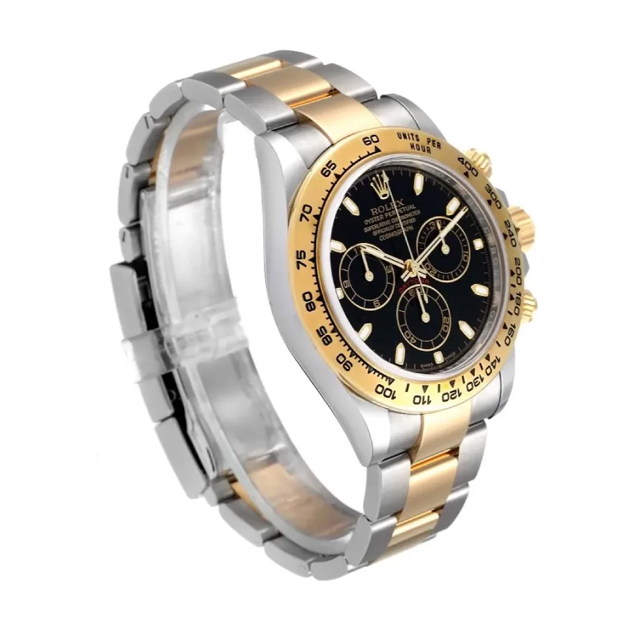 Rolex Daytona 116523 “Black Rolesor” Signature Replica 1:1 — detail 2