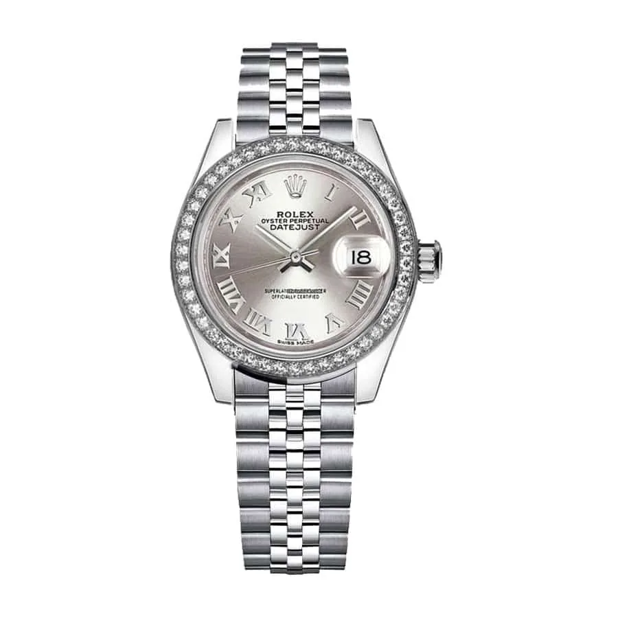 Rolex Datejust 279166 Platinum Diamond Dial True Replica 1:1