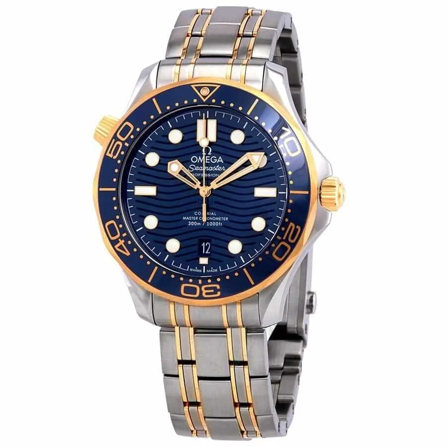 Omega Seamaster Diver Master Co-Axial 210.20.42.20.03.001 Exceptional Replica 1:1 — detail 2