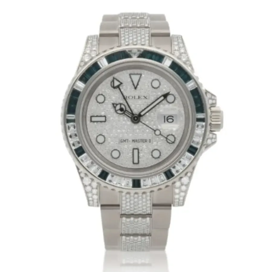 Rolex GMT Master II 116759SA “Diamond Bezel” Super Clone 1:1