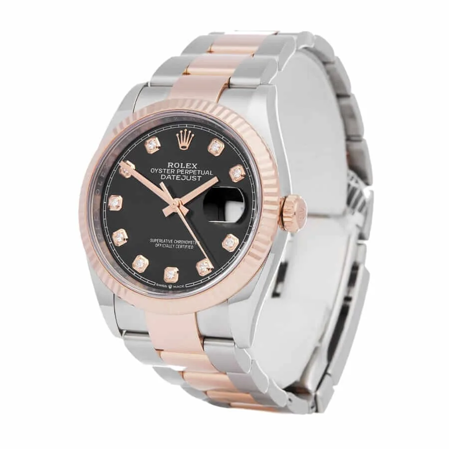 Rolex Datejust 126231 Black Diamond Dial Clone Edition — detail 2