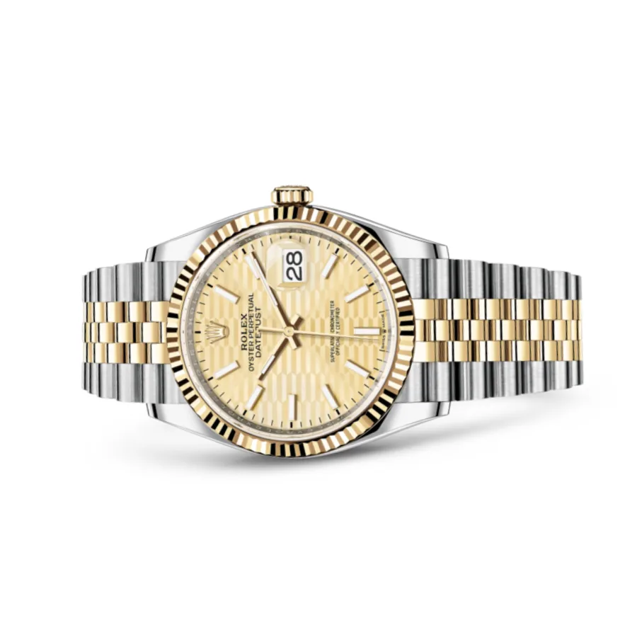 Rolex Datejust 126333 “Yellow Rolesor” Supreme Clone Quality — detail 3